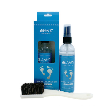 Kit de limpador de sapatos Líquido Brush de sapatos de cuidados com líquido